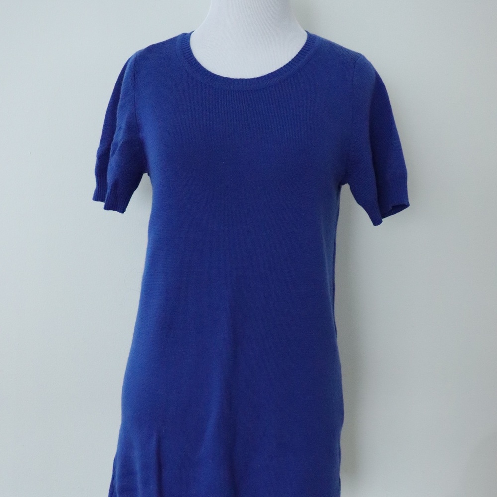 Royal Blue Knitted Dress